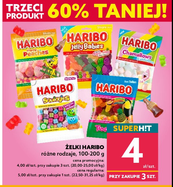 Żelki Haribo jelly babies promocja
