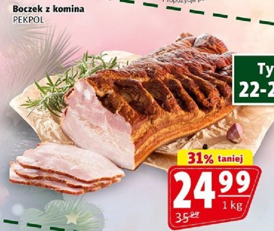 Boczek z komina Pekpol promocja w Prim Market