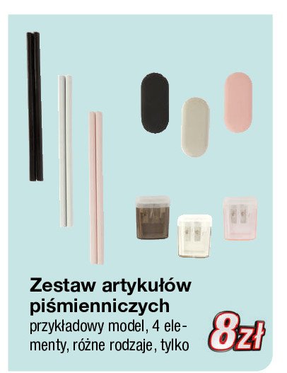 Zestaw artyku艂贸w pi艣mienniczych promocja