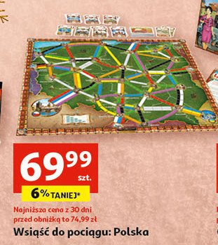 Gra wsiąść do pociągu - polska Rebel gry promocja