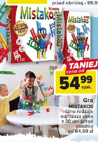 Gra mistakos krzes艂a Trefl promocja