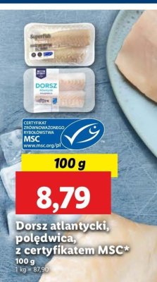 Dorsz atlantycki filet Superfish promocja
