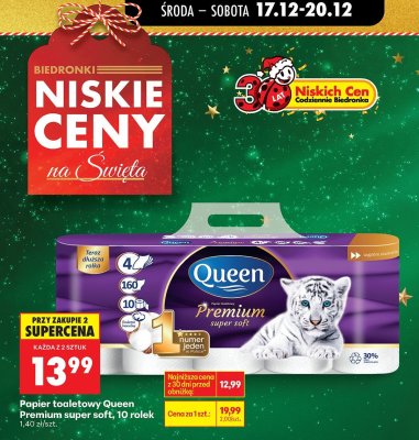 Papier toaletowy promocja w Biedronka