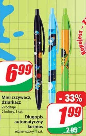 Długopis kosmos promocja