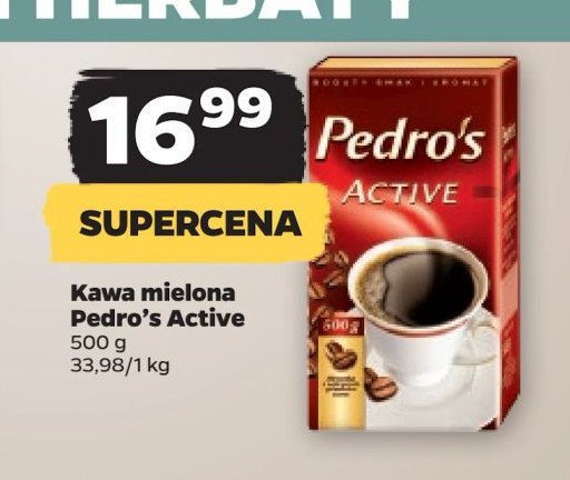 Kawa Pedro's active promocja