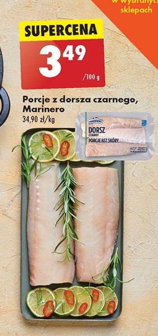 Porcje z dorsza czarnego Marinero promocja