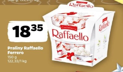 Praliny Raffaello 150 g promocja w Netto