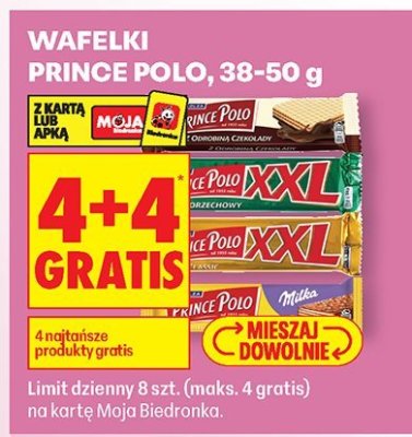 Wafelki Prince Polo promocja w Biedronka