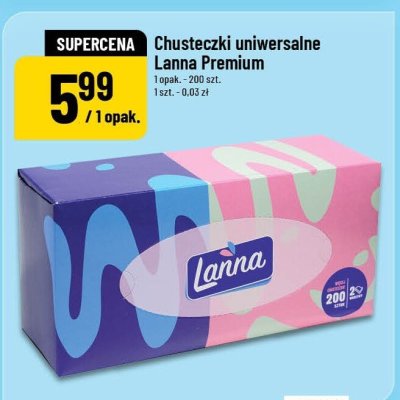 Chusteczki uniwersalne Premium promocja w POLOmarket
