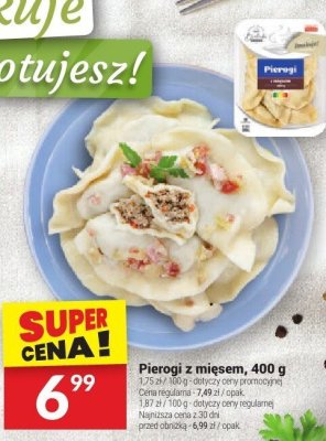 Pierogi z mięsem, 400 g promocja w Twój Market