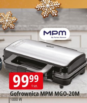 Gofrownica MPM MGO-20M promocja w Leclerc