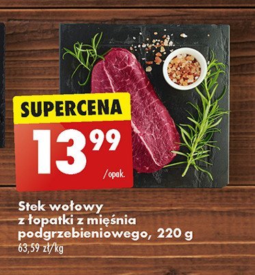 Stek wołowy z łopatki Kraina mięs promocja