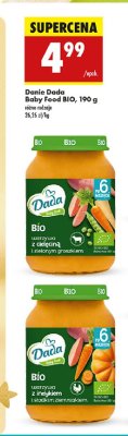 Bio warzywa z indykiem i s艂odkim ziemniakiem DADA BABY FRESH promocja