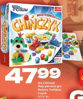 Gra Chińczyk Moja pierwsza gra Rodzina Treflików promocja w Twój Market