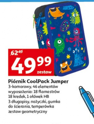 Piórnik potrójny jumper Coolpack promocja