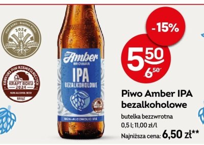 Piwo Amber IPA bezalkoholowe promocja w Żabka