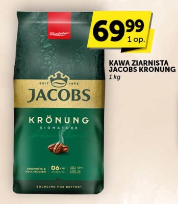 Kawa ziarnista Jacobs Kronung promocja w ABC