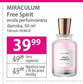 Woda perfumowana Miraculum free spirit promocja