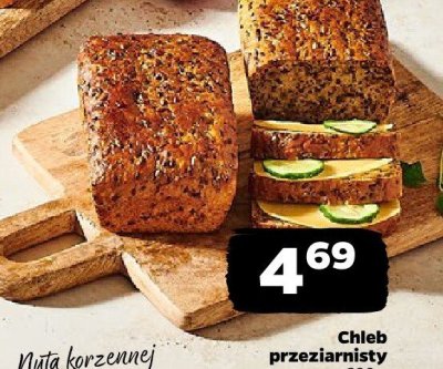 Chleb przeziarnisty promocja w Netto
