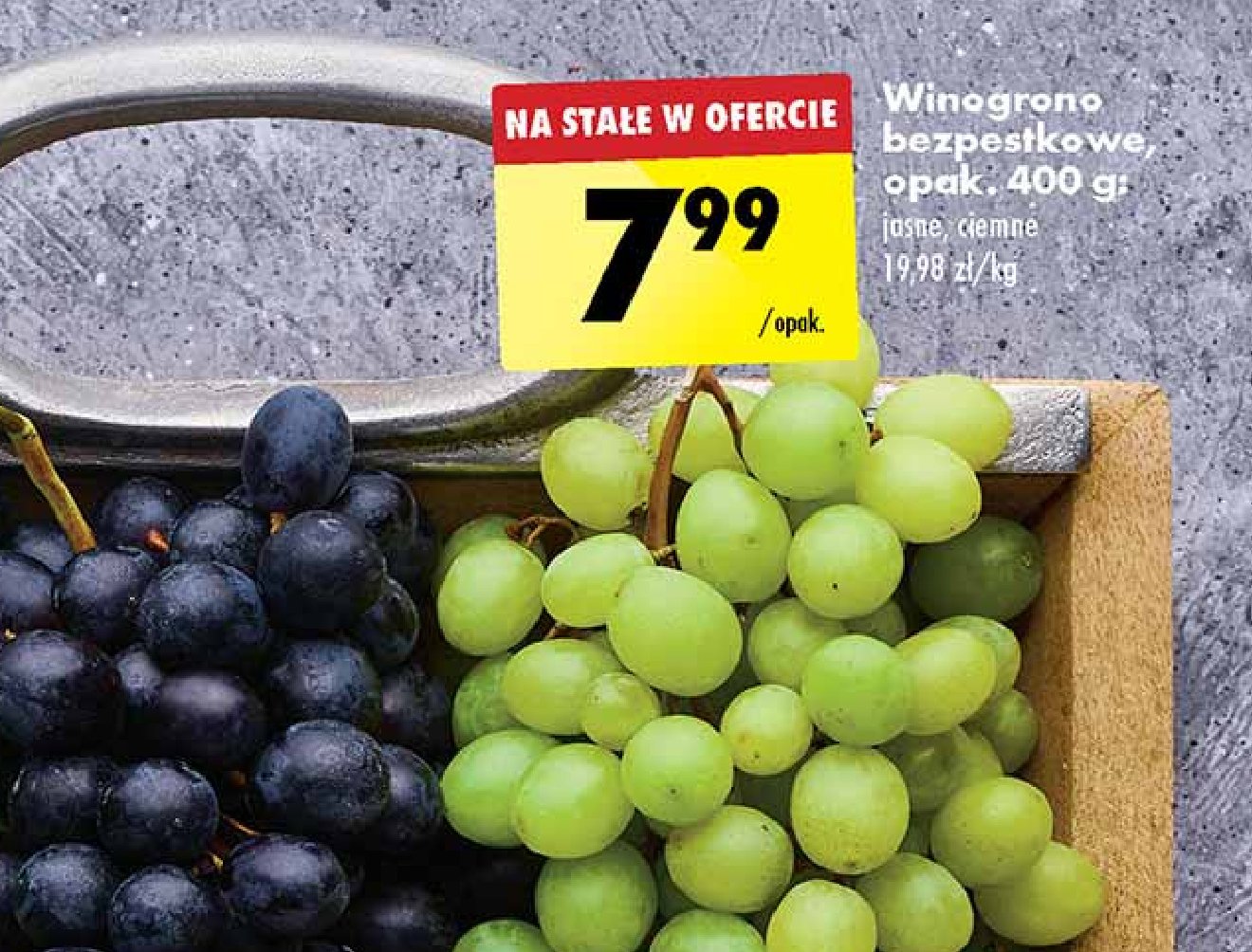 Winogrona jasne promocja