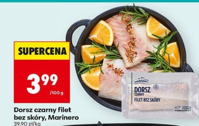 Dorsz czarny filet bez skóry  promocja w Biedronka