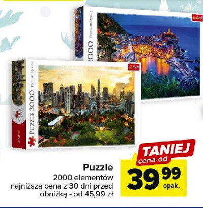 Puzzle 2000 el. Trefl promocja
