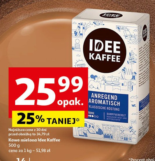 Kawa Idee kaffee arabica promocja