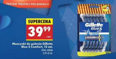 Maszynka do golenia Gillette blue 3 comfort promocja