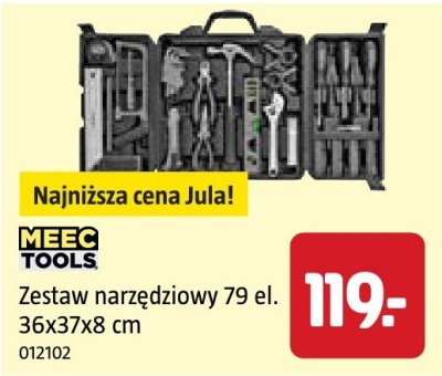 Zestaw narzędziowy 79 el. 36x37x8 cm promocja w Jula