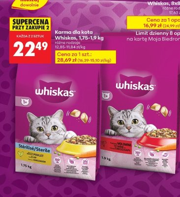 Karma dla kota z wołowiną promocja w Biedronka