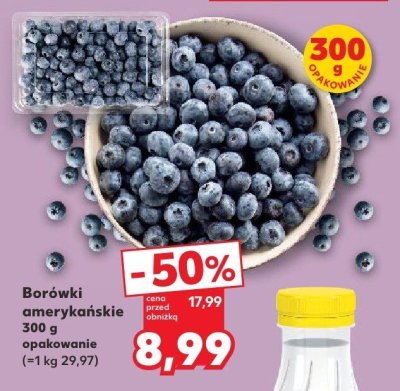 Borówki amerykańskie promocja w Kaufland