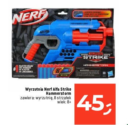 Wyrzutnia alfa strike Nerf promocja