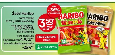 Żelki Haribo różne rodzaje promocja w Żabka