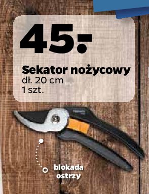 Sekator nożycowy Fiskars promocja