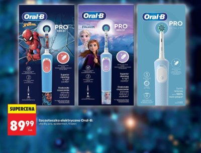 Szczoteczka elektryczna Oral-B Vitality Pro Frozen promocja w Biedronka