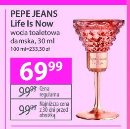 Woda toaletowa Pepe jeans life is now promocja