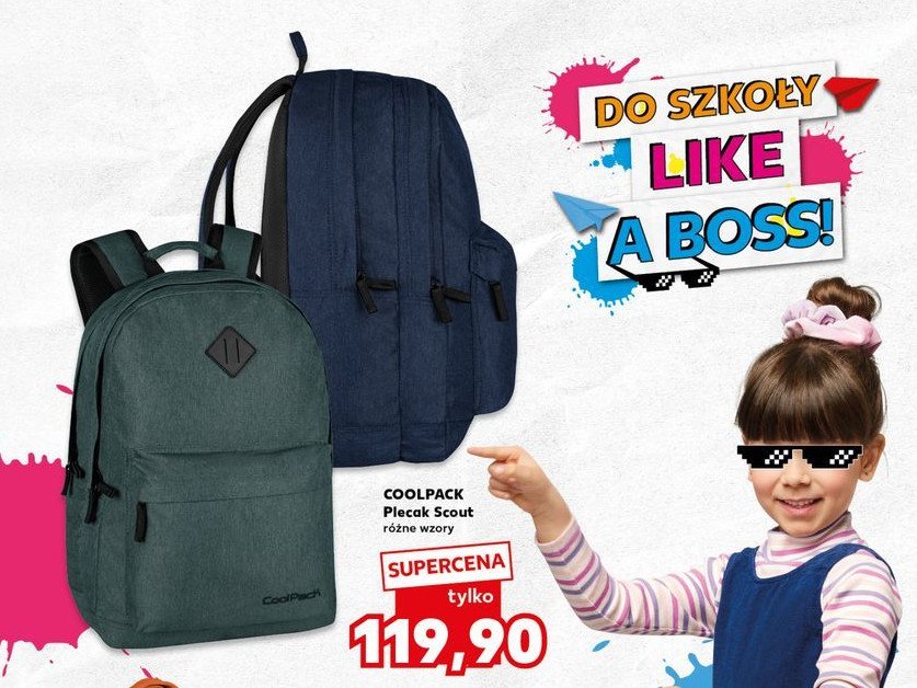 Plecak młodzieżowy scout Coolpack promocja