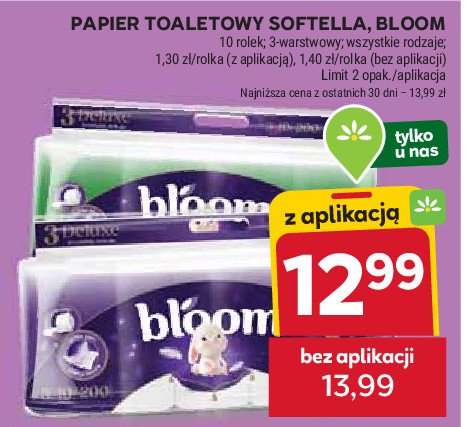 Papier toaletowy BLOOM promocja