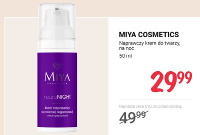 Krem naprawczy do twarzy na noc promocja w Rossmann