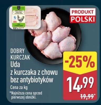Uda z kurczaka z chowu bez antybiotyków promocja w Aldi