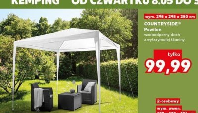 Pawilon ogrodowy 295 x 295 x 250 cm K-classic countryside promocja