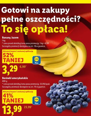 Borówki amerykańskie promocja w Lidl