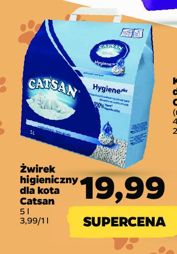 Żwirek higieniczny dla kota CATSAN promocja