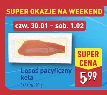 Łosoś pacyficzny keta promocja