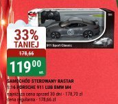 Auto sterowany Rastar Mercedes 911 lub inne marki Audi, Lamborghini w skali 1:24 o długości 17-18 cm promocja w bi1