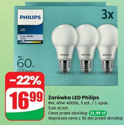 Żarówka LED 3 szt. promocja w Dino