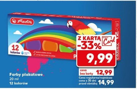 Farby plakatowe Herlitz promocja