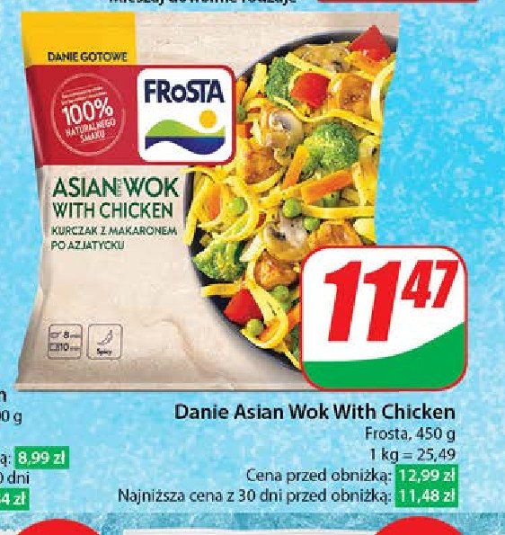 Chińskie asian wok Frosta promocja