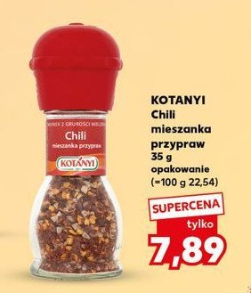 Młynek chili mieszanka przypraw Kotanyi promocja w Kaufland