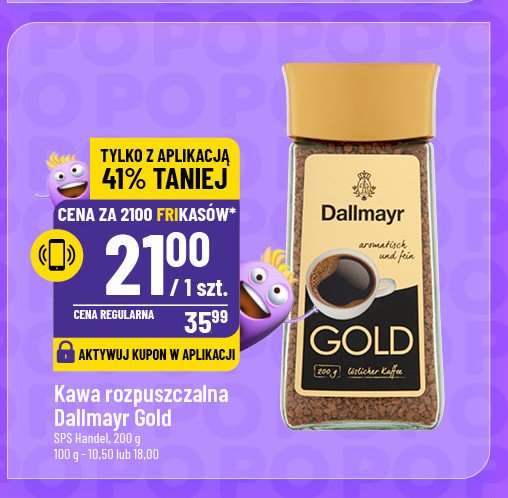 Kawa Dallmayr gold promocja w POLOmarket